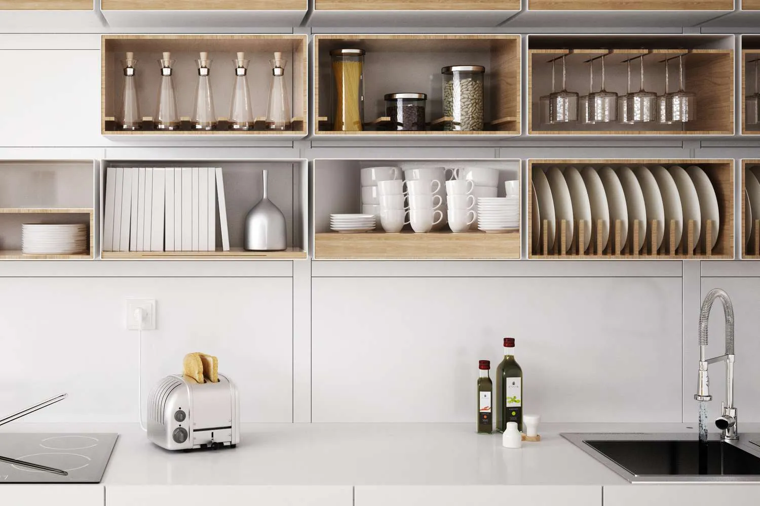 چیدمان کابینت عروس