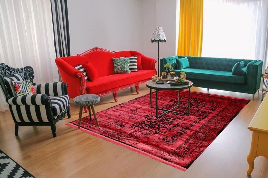 فرش لاکی برای پذیرایی