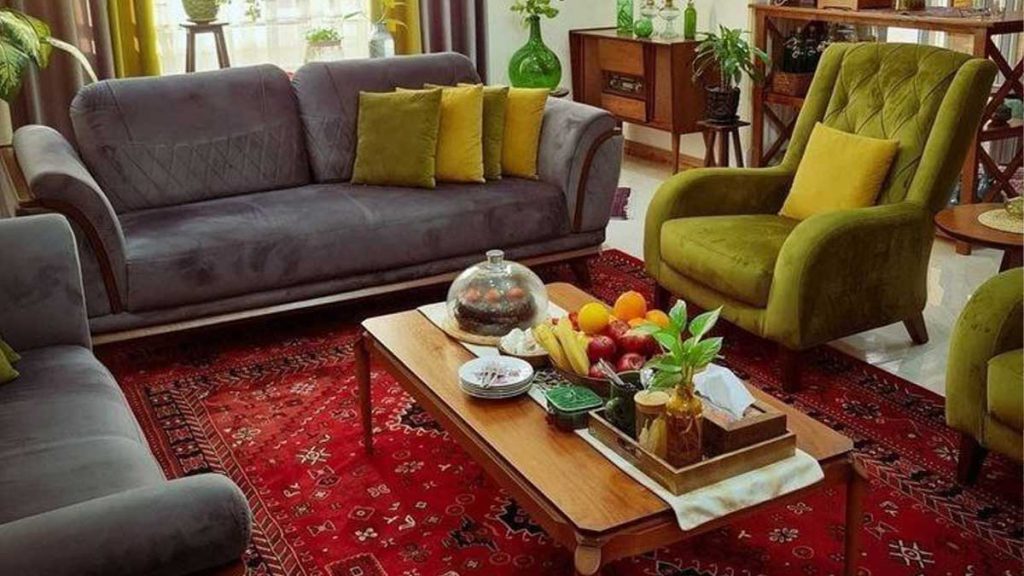 فرش لاکی برای پذیرایی