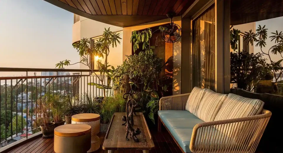 طراحی تراس و بالکن