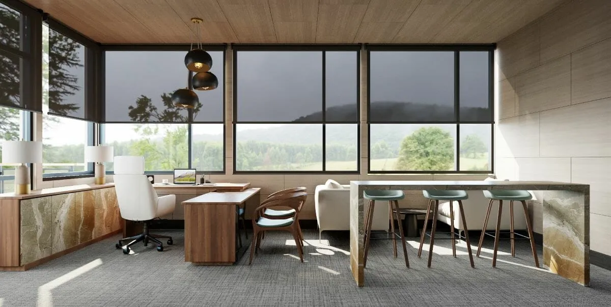 دکوراسیون دفتر کار