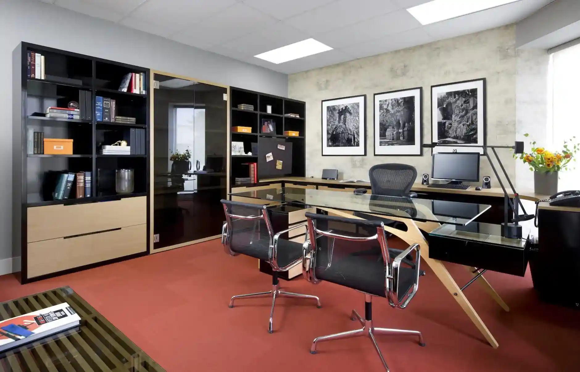 طراحی دفتر کار کوچک