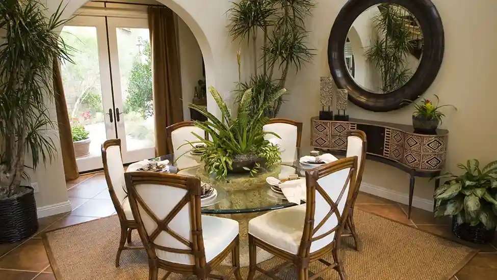 طراحی داخلی با عناصر طبیعی