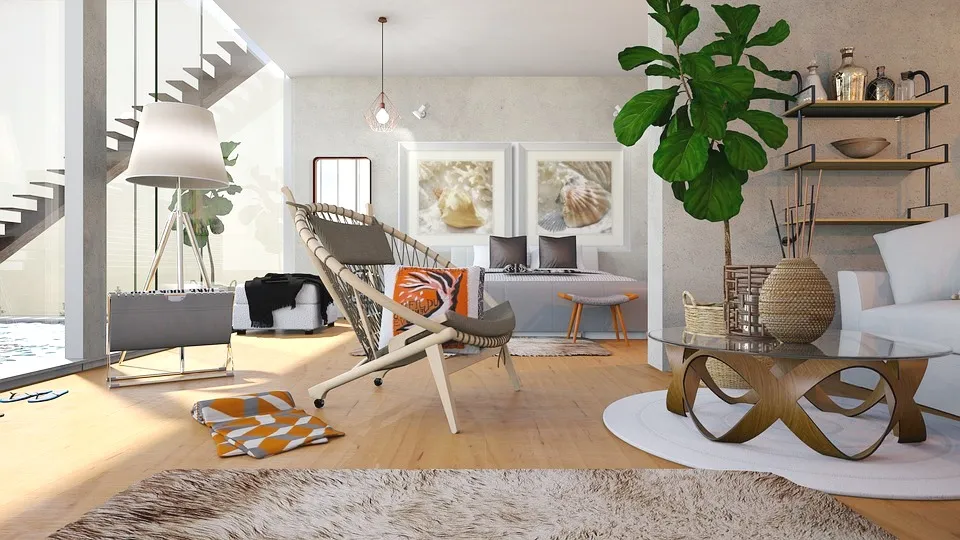 طراحی داخلی با عناصر طبیعی