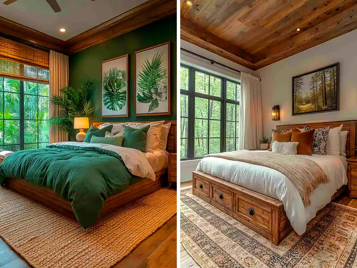 طراحی داخلی با عناصر طبیعی