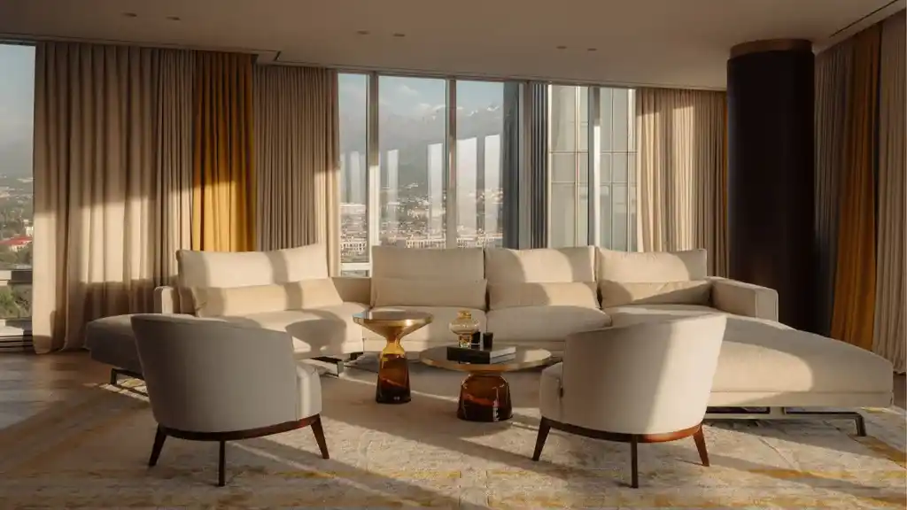 بهترین رنگ فرش برای مبل کرم