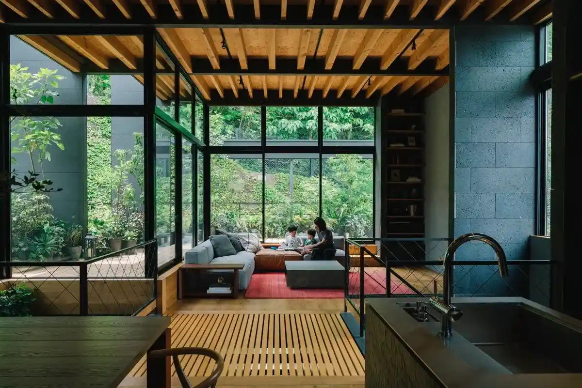 طراحی داخلی با عناصر طبیعی