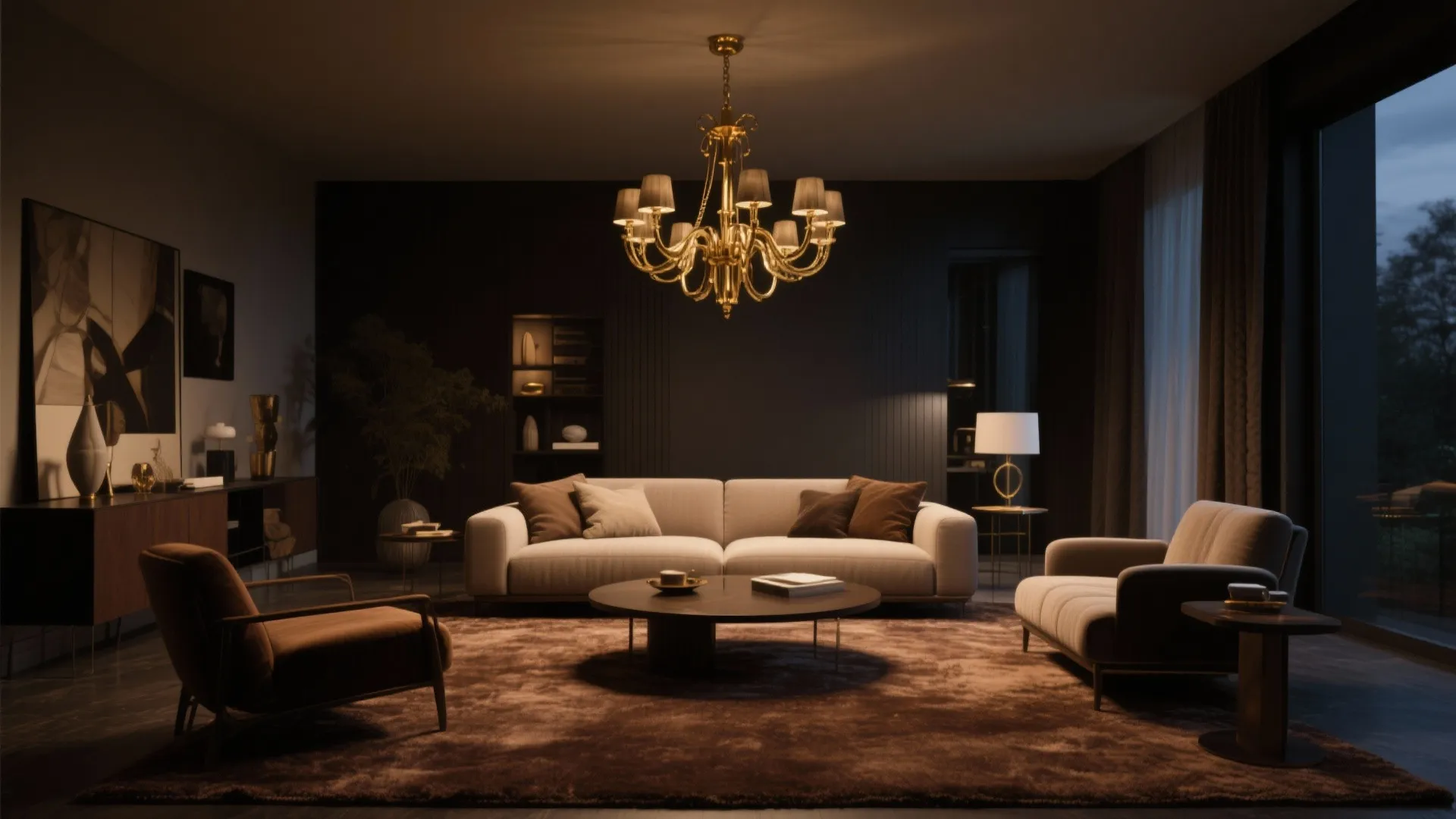 بهترین رنگ فرش برای مبل کرم